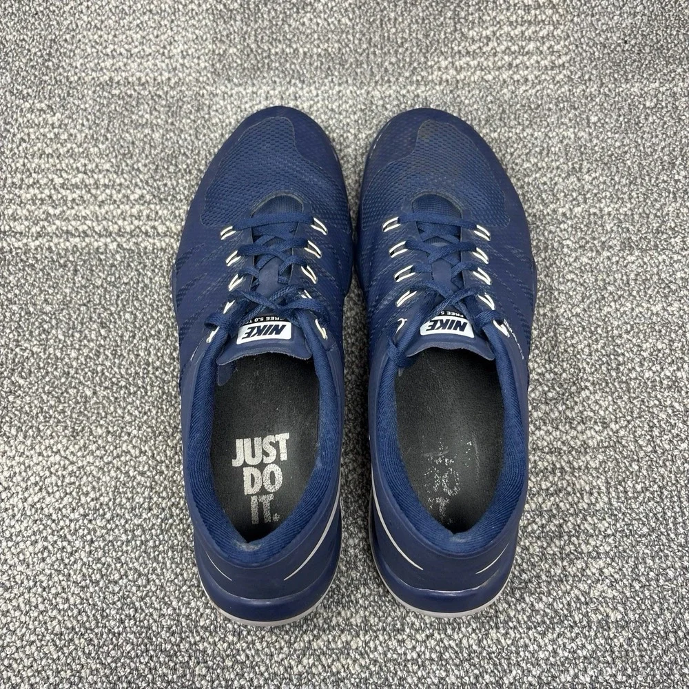 Nike Free Trainer 5.0 V6 723987-400 Navy Blue Training Shoes Mens Size 12